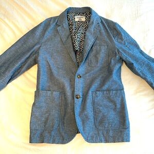 Chambray Blazer — Goodfellow & Co.